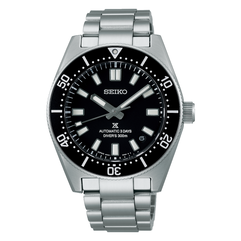Seiko Prospex 1965 Revival Diver's 3-day 300m in Cove Black – Gems