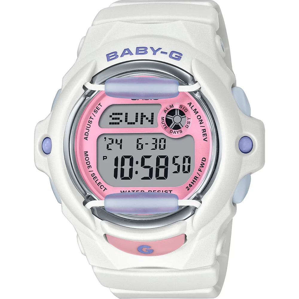 Casio Ladies Baby-G White & Pink Watch