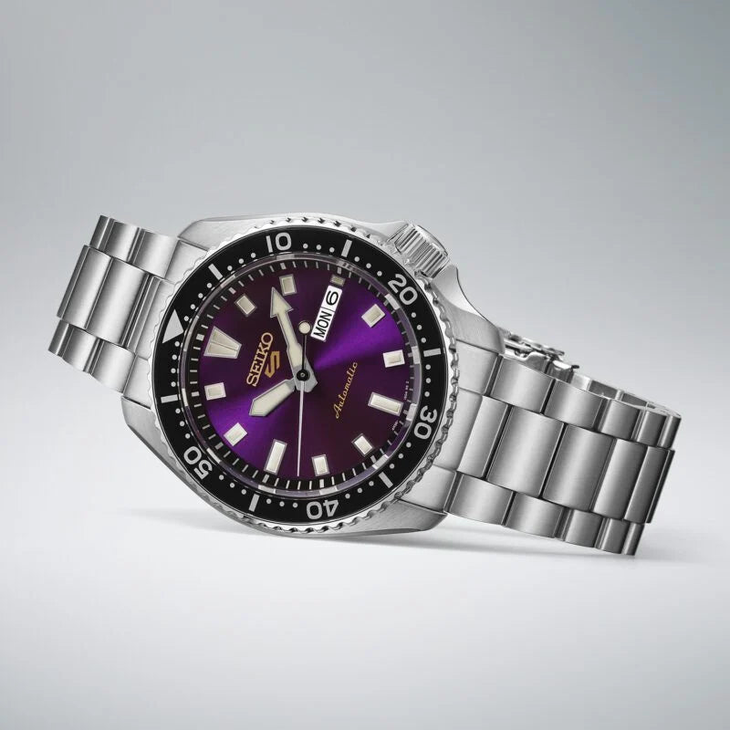 Seiko 145th Anniversary Seiko 5 Sports SKX Limited Edition in Edo Purple