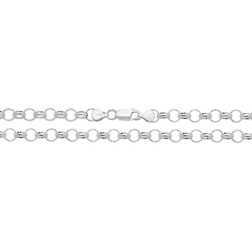 Sterling Silver Round Belcher Chain