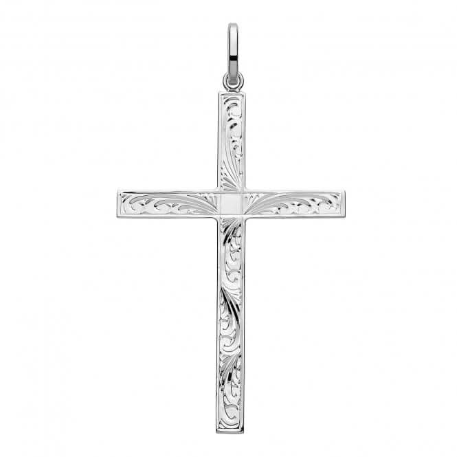 Silver Cross with Engraving