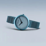 Bering ﻿Charity Ladies | polished blue | Mesh Bracelet Watch
