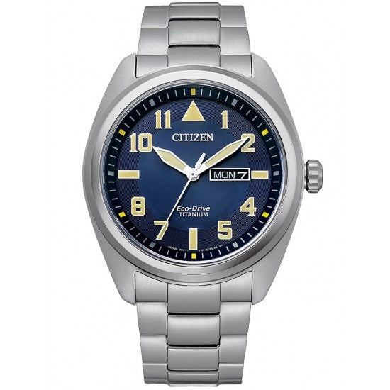 Citizen Gent's Eco-Drive Titanium Blue Dial Watch