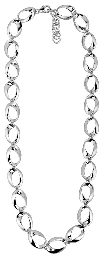 Silver Puddle Necklace