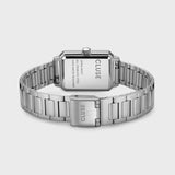 Cluse Fluette Steel Black, Silver Colour Bracelet Watch