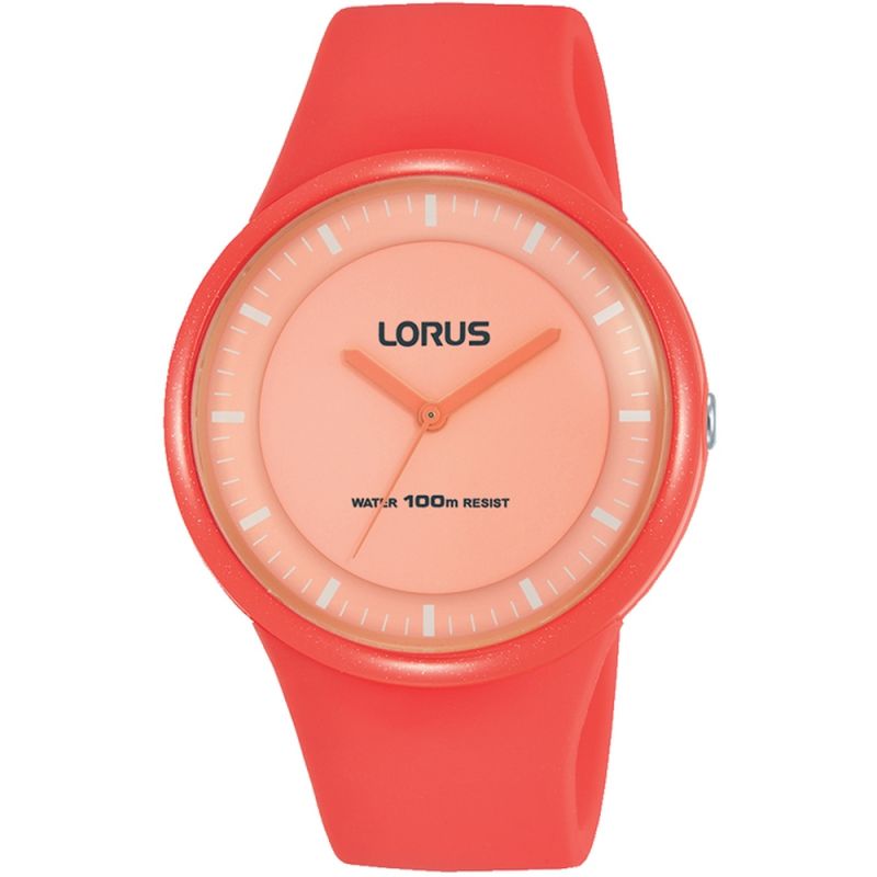 Lorus cheap orange watch