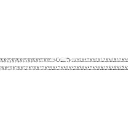 Sterling Silver Double Curb Chain
