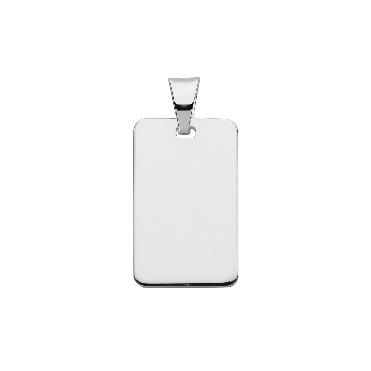 Sterling Silver Tag