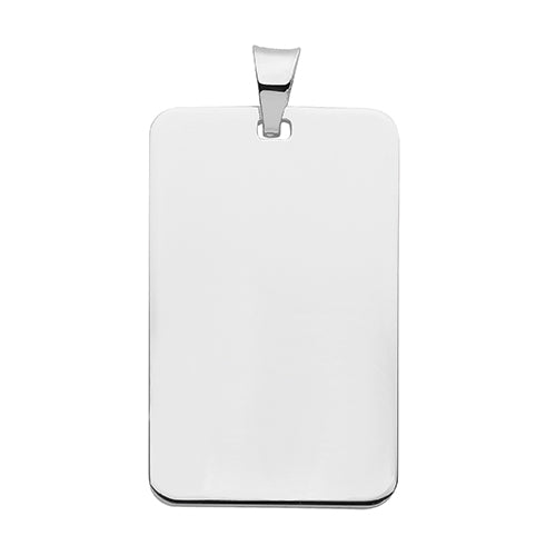 Sterling Silver Tag