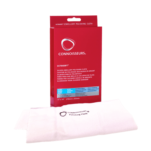 CONNOISSEURS SILVER JEWELLERY POLISHING CLOTH