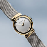 Bering Classic | polished gold | S/Steel Mesh Bracelet Watch