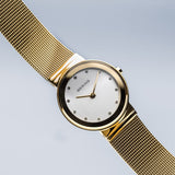 Bering Classic | polished gold | Mesh Bracelet Watch