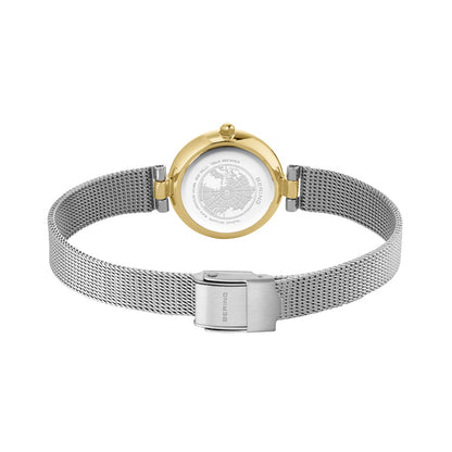 Bering Two Tone Mesh Bracelet