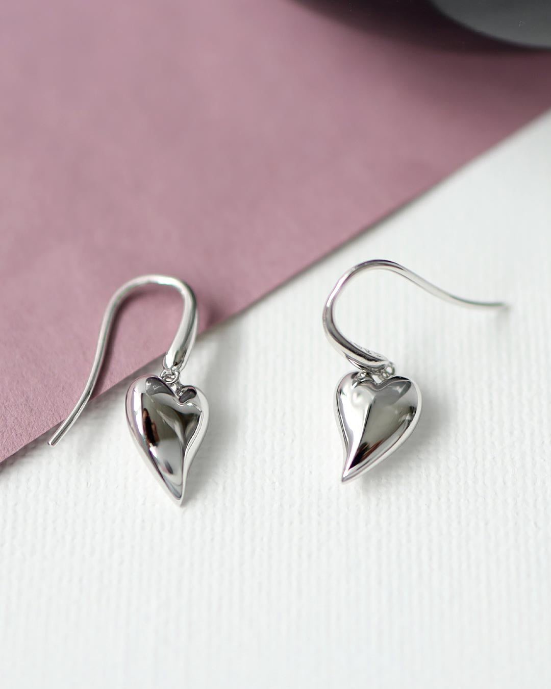 Kit Heath Desire Cherish Heart Drop Earrings