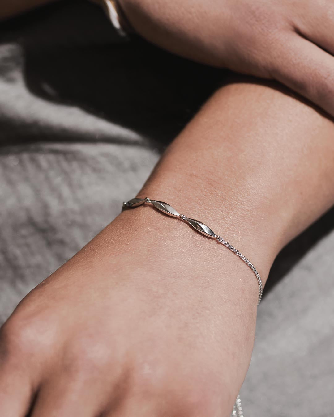 Kit Heath Glint Triplet Toggle Bracelet