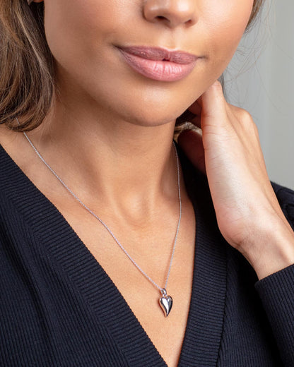 Kit Heath Desire Cherish Midi Heart Necklace