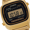 Casio Vintage Gold Plated Digital Bracelet Watch