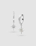 Kit Heath Céleste North Star Hoop Earrings