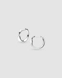 Serenity Curve Hoop Earrings