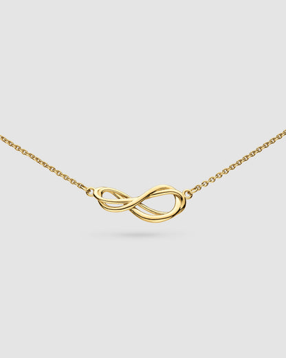 Kit Heath Infinity Mini Golden Necklet