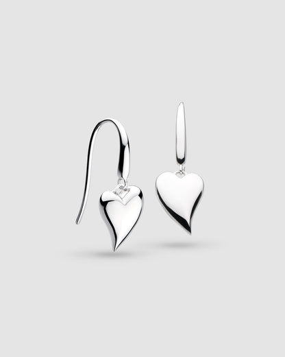 Kit Heath Desire Cherish Heart Drop Earrings