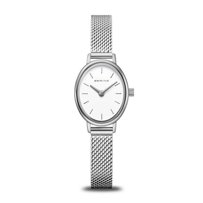 Bering Classic Oval Silve Tone