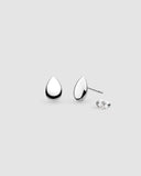 Kit Heath Coast Pebble Smooth Stud Earrings