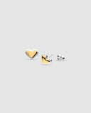 Kit Heath Heart of Gold Stud Earrings