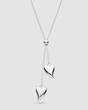 Desire Cherish Heart Lariat Necklace