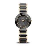 Bering Black Ceramic Polished Gold