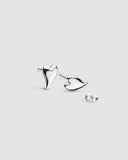Kit Heath Desire Kiss Mini Heart Stud Earrings
