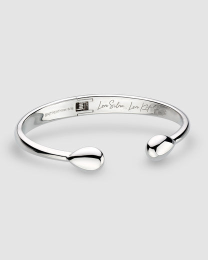 Kit Heath Coast Pebble Smooth Hinged Bangle