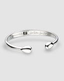 Coast Pebble Smooth Hinged Bangle