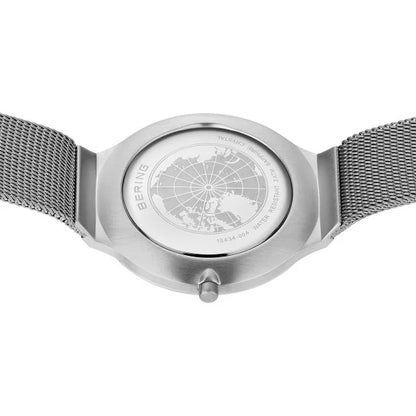 Bering Ladies Ultra Slim | polished/brushed silver | Mesh Bracelet