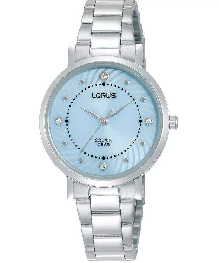 Lorus Ladies Solar Watch- Blue Dial
