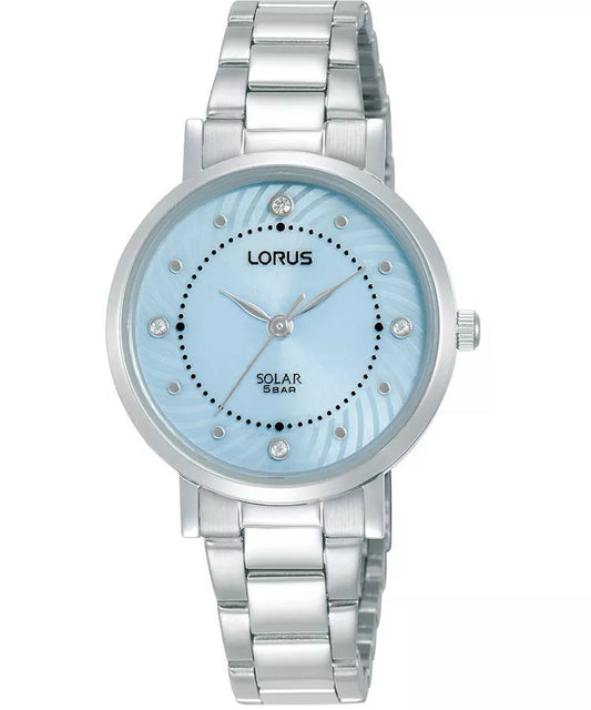 Lorus Ladies Solar Watch- Blue Dial