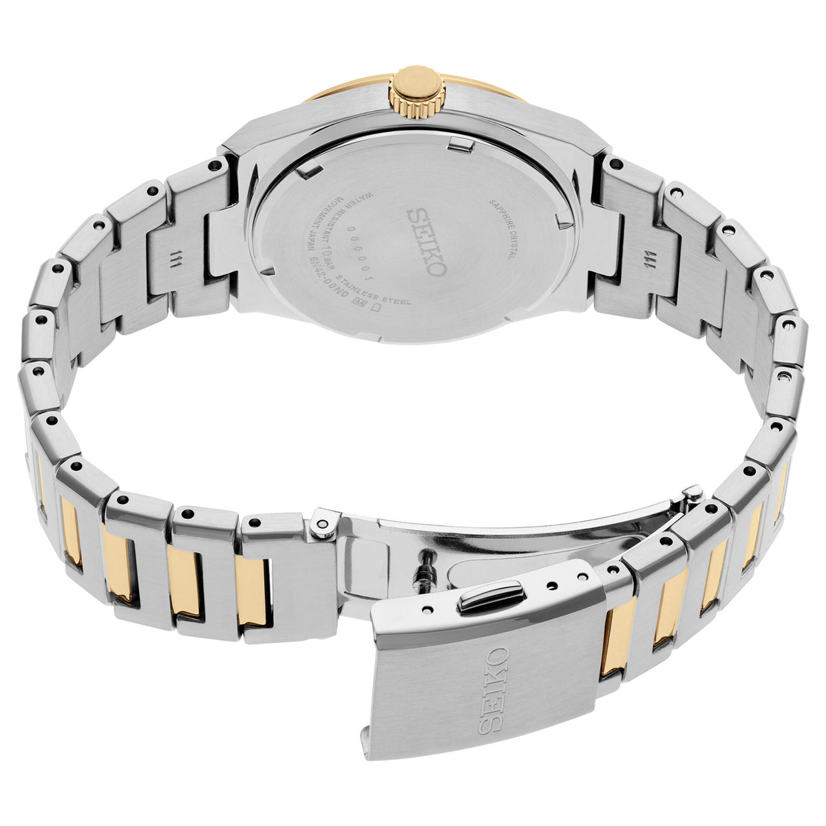 Seiko Quartz Two Tone With Mother of Pearl