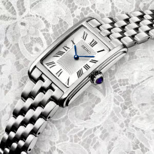 Seiko Quartz White Dial
