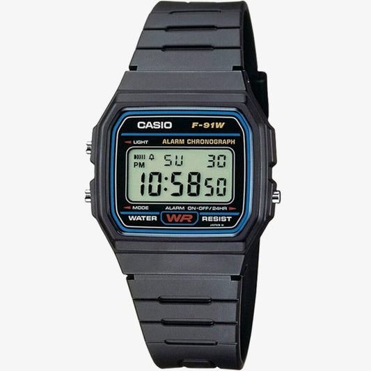 Casio Men's Black Resin Strap Digital Watch