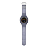 G Shock Smoked Light Black Dial Blue Resin Strap Watch