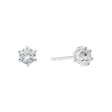 Dew CZ Claw Stud Earrings