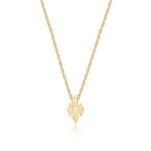Lustre & Love Thalia Pendant Necklace in 14ct Gold Vermeil
