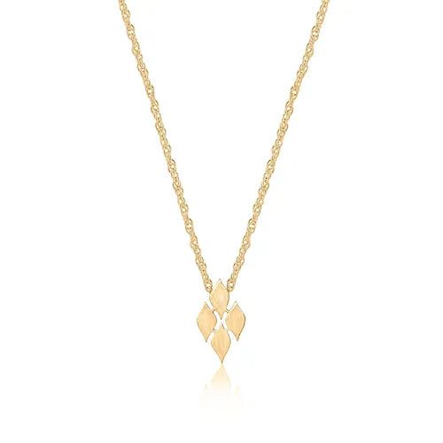 Lustre & Love Thalia Pendant Necklace in 14ct Gold Vermeil