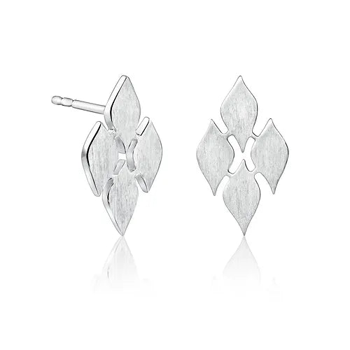 Lustre & Love Thalia Stud Earrings in Sterling Silver