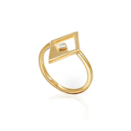 Lustre & Love Shine On Ring in Gold Vermeil