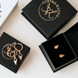Lustre & Love Shine On Stud Earrings in Gold Vermeil