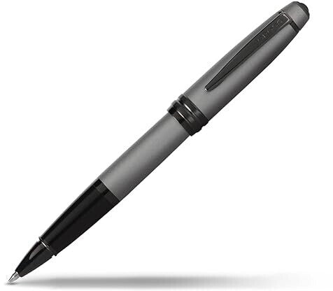 Bailey Matte Gray Lacquer Rollerball Pen
