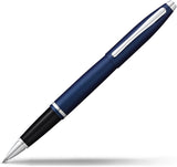 Calais Matte Metallic Midnight Blue Rollerball Pen