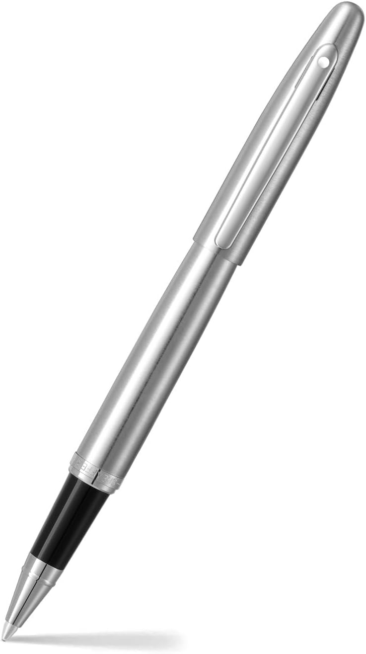 Sheaffer VFM Rollerball Pen - Brushed Chrome