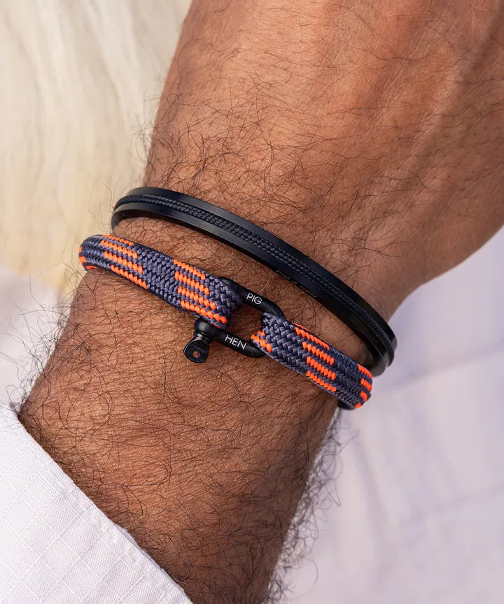 Pig & Hen Vicious Vik Slate Gray - Radiant Orange | Black